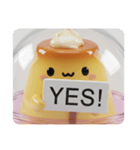 プリンカプセルトイ(四角型)（個別スタンプ：6）