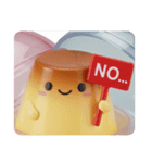プリンカプセルトイ(四角型)（個別スタンプ：7）