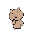 ゆるいクマゆる6（個別スタンプ：6）