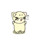 シバかりの日常スタンプ(白柴ver.)（個別スタンプ：2）