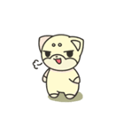 シバかりの日常スタンプ(白柴ver.)（個別スタンプ：3）