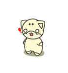 シバかりの日常スタンプ(白柴ver.)（個別スタンプ：14）