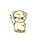 シバかりの日常スタンプ(白柴ver.)（個別スタンプ：19）
