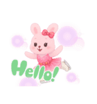 フィギュアスケート⛸️うさぎさん（個別スタンプ：12）