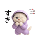リアル宇宙ねこ（個別スタンプ：7）