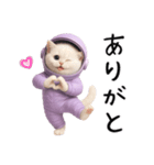 リアル宇宙ねこ（個別スタンプ：16）