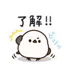 元気いっぱい！シマエナガ（個別スタンプ：3）