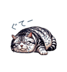 夏バテ猫ちゃん【かわいい・連絡】（個別スタンプ：12）