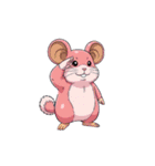 【敬礼動物 2】（個別スタンプ：7）