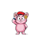 【敬礼動物 2】（個別スタンプ：12）