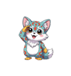 【敬礼動物 2】（個別スタンプ：15）