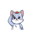 【敬礼動物 2】（個別スタンプ：16）