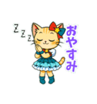 アイドル猫AI(アイ）（個別スタンプ：3）