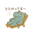 『いっしょに過ごそ』サウナ編（個別スタンプ：14）