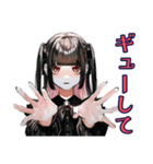 会いたい連呼♡地雷系女子（個別スタンプ：6）