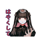 会いたい連呼♡地雷系女子（個別スタンプ：38）