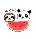 ナマケモノ達の夏です（個別スタンプ：5）