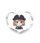 警察官LINEスタンプ（個別スタンプ：27）