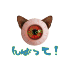 眼球猫耳ver.1.0（個別スタンプ：21）