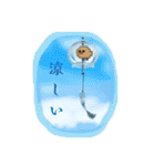 【8】ドット絵ひよこ、真夏、呪、怒、返事（個別スタンプ：38）