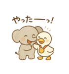 『いっしょに過ごそ』がんばれスポーツ編（個別スタンプ：6）