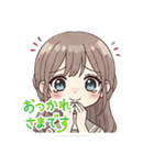 使いやすい女子高生スタンプ（個別スタンプ：2）