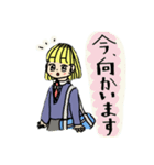 プリンJKの日常（個別スタンプ：8）