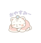 まるっとやさしいホワイトタイガーしらたま（個別スタンプ：5）