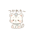 まるっとやさしいホワイトタイガーしらたま（個別スタンプ：33）