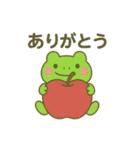 7月だよ♪カエルさんスタンプ（個別スタンプ：35）