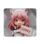 猫耳メイド精霊みなみちゃん（個別スタンプ：3）