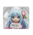 猫耳メイド精霊みなみちゃん（個別スタンプ：6）