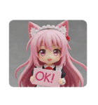 猫耳メイド精霊みなみちゃん（個別スタンプ：8）