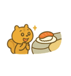 『いっしょに過ごそ』回転寿司編 お寿司（個別スタンプ：11）