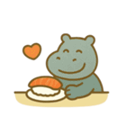 『いっしょに過ごそ』回転寿司編 お寿司（個別スタンプ：12）