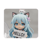 ねこのせ精霊みなみちゃんカプセルトイ（個別スタンプ：2）