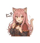 猫耳ちゃんと、いっしょ。（個別スタンプ：29）