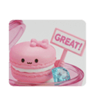 ジュエリーマカロンちゃん(四角型)（個別スタンプ：3）