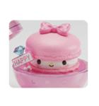 ジュエリーマカロンちゃん(四角型)（個別スタンプ：8）