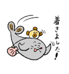懸命に働くアザラシ（敬語）パート3（個別スタンプ：2）