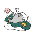 懸命に働くアザラシ（敬語）パート3（個別スタンプ：4）