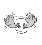 懸命に働くアザラシ（敬語）パート3（個別スタンプ：16）