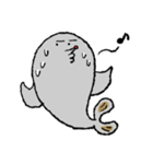 懸命に働くアザラシ（敬語）パート3（個別スタンプ：17）