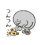 懸命に働くアザラシ（敬語）パート3（個別スタンプ：31）