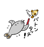 懸命に働くアザラシ（敬語）パート3（個別スタンプ：33）