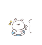 夏に便利な◎ちびっこうさぎさん#3（個別スタンプ：3）