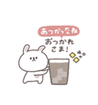 夏に便利な◎ちびっこうさぎさん#3（個別スタンプ：30）