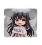 天使みなみちゃんの幸運の翼（個別スタンプ：7）