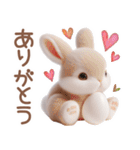 夏のうさぎの赤ちゃん♡（個別スタンプ：1）