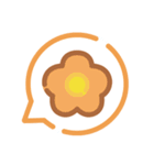 リアクション！フキダシスタンプ（個別スタンプ：4）